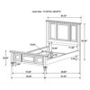 Sandy Beach California King Bed