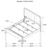 Amsbury Eastern King Bed